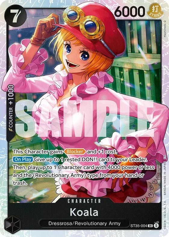 Koala #st35-004 – Starter Deck 35: RED/BLACK Sabo