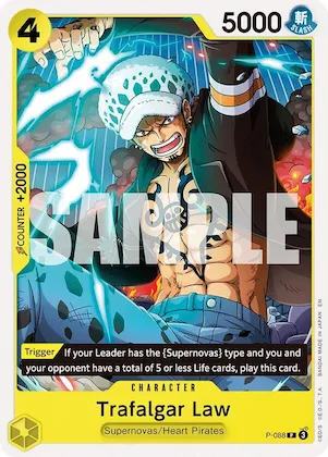 Trafalgar Law #p-088 – Starter Deck 36: YELLOW Eustass”Captain”Kid