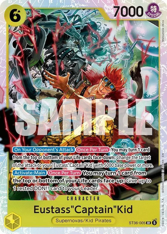 Eustass"Captain"Kid (ST36-005) #st36-005 – Starter Deck 36: YELLOW Eustass”Captain”Kid