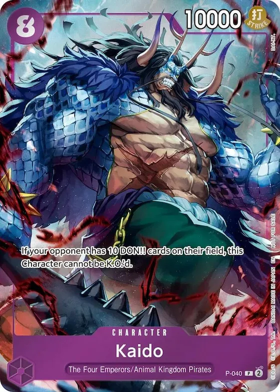 Kaido (Event Pack Vol. 9) #p-040 – One Piece Promotion Cards