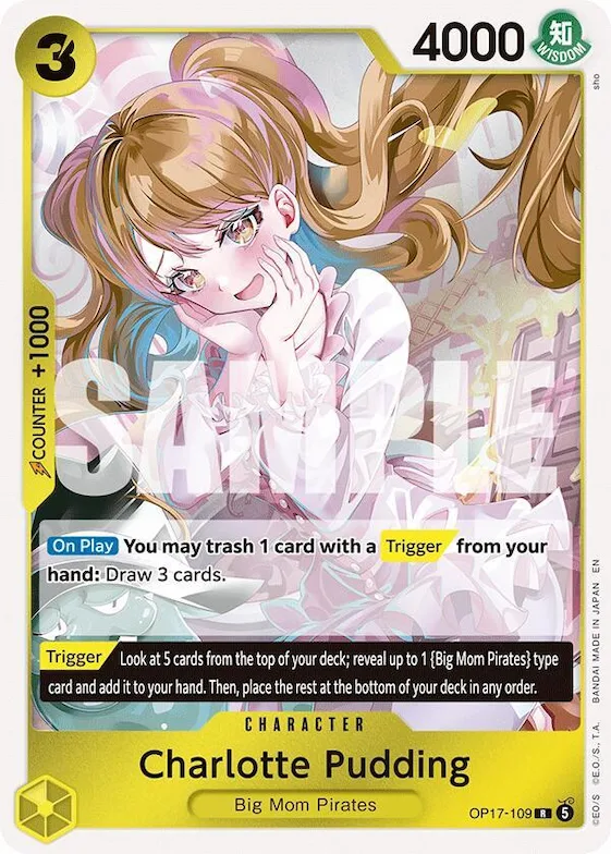 Charlotte Pudding op17-109 – OP17 – The World's Strongest Warriors