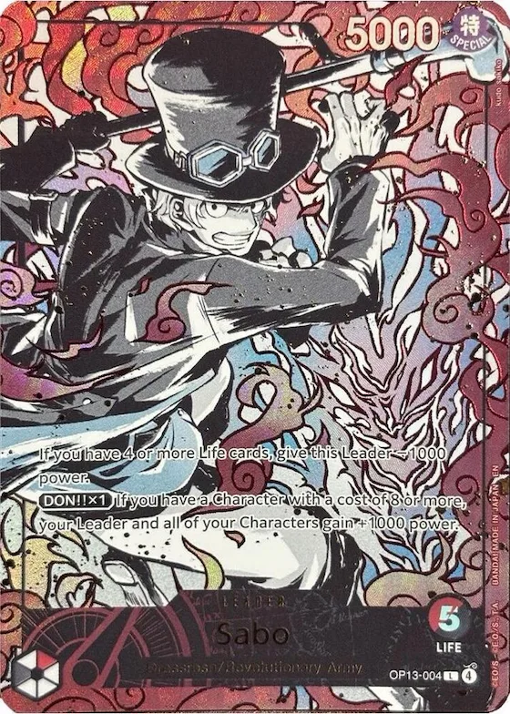 Sabo (English Version 3rd Anniversary Set) #op13-004 – One Piece Promotion Cards