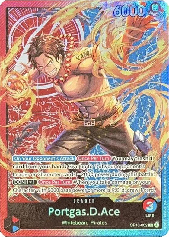 Portgas.D.Ace (Sound Loader Ace and Sabo Edition 2026) #op13-002 – One Piece Promotion Cards