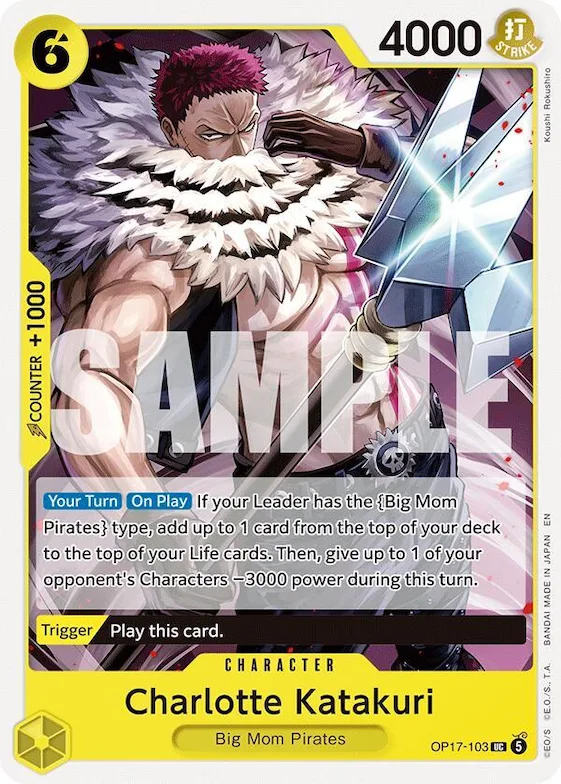 Charlotte Katakuri op17-103 – OP17 – The World's Strongest Warriors