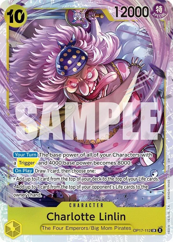 Charlotte Linlin (112) #op17-112 – The World's Strongest Warriors