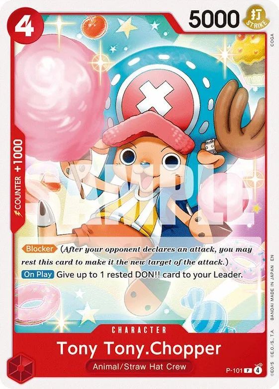 Tony-Tony Chopper p-101 – ST31 – Starter Deck 31: RED Monkey.D.Luffy