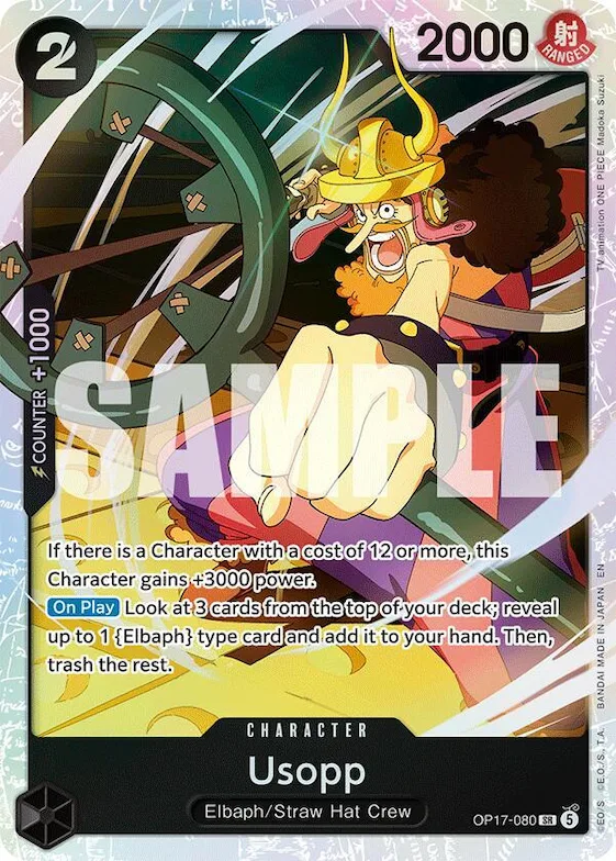 Usopp op17-080 – OP17 – The World's Strongest Warriors