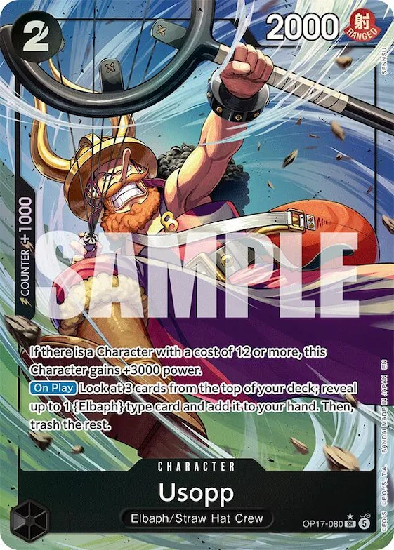 Usopp #op17-080 – The World's Strongest Warriors