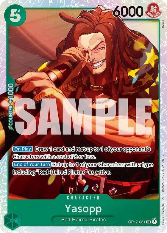 Yasopp #op17-031 – The World's Strongest Warriors