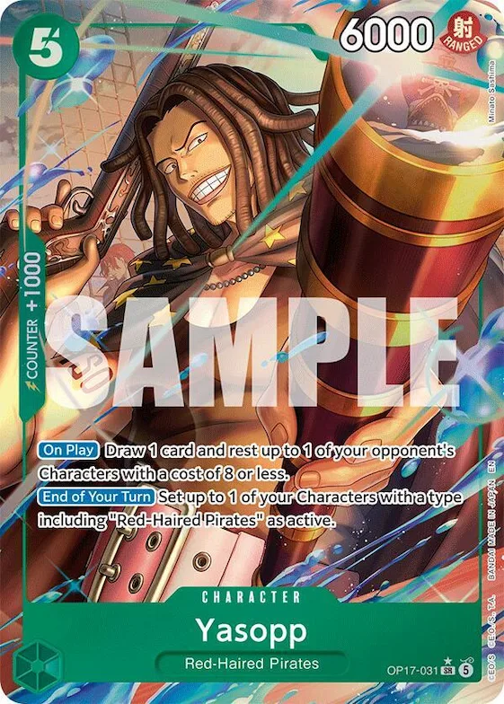 Yasopp #op17-031 – The World's Strongest Warriors