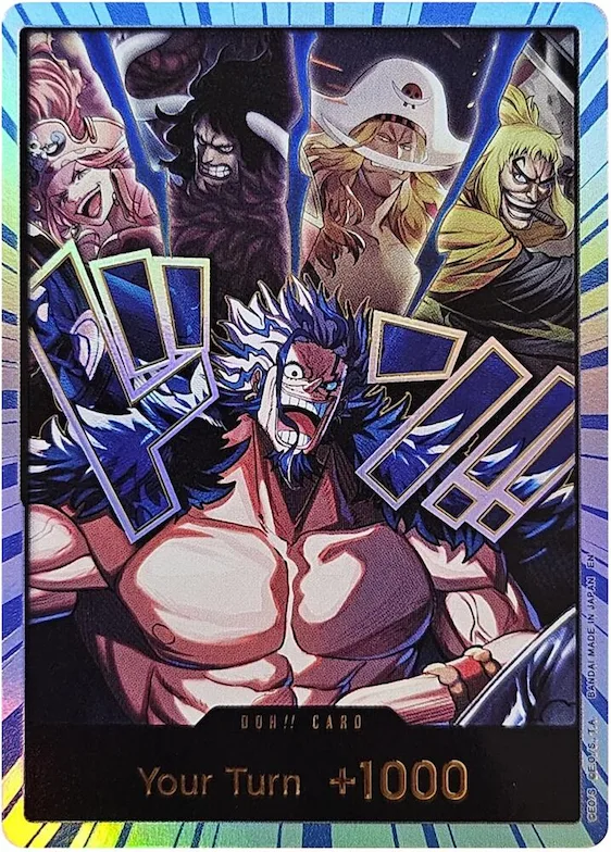 DON!! Card (Alternate Art) (Rocks) #p711420 – The World's Strongest Warriors