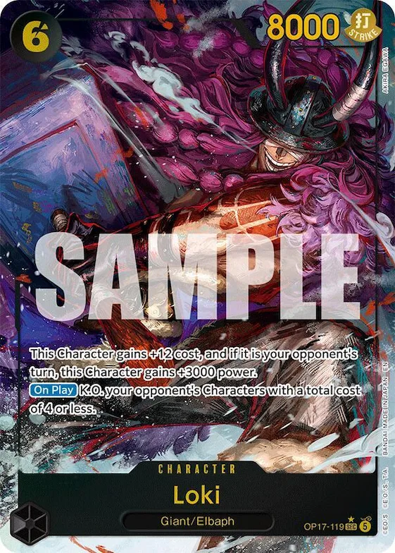 Loki #op17-119 – The World's Strongest Warriors