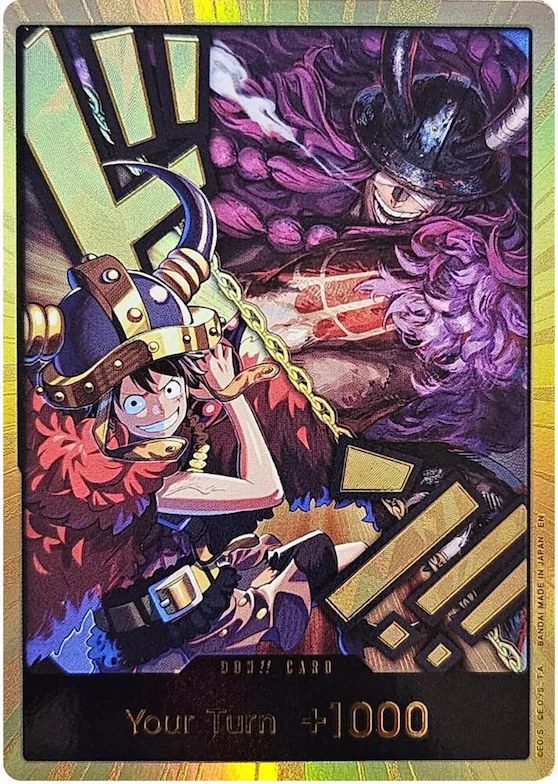 DON!! Card (Alternate Art) (Luffy and Loki) #p710860 – The World's Strongest Warriors