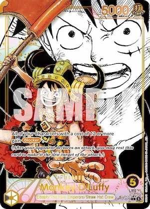 Monkey.D.Luffy (079) (Super Leader Alternate Art) #op17-079 – The World's Strongest Warriors