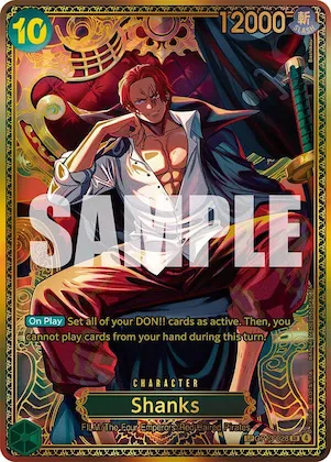 Shanks (OP13-028) (SP) #op13-028 – The World's Strongest Warriors