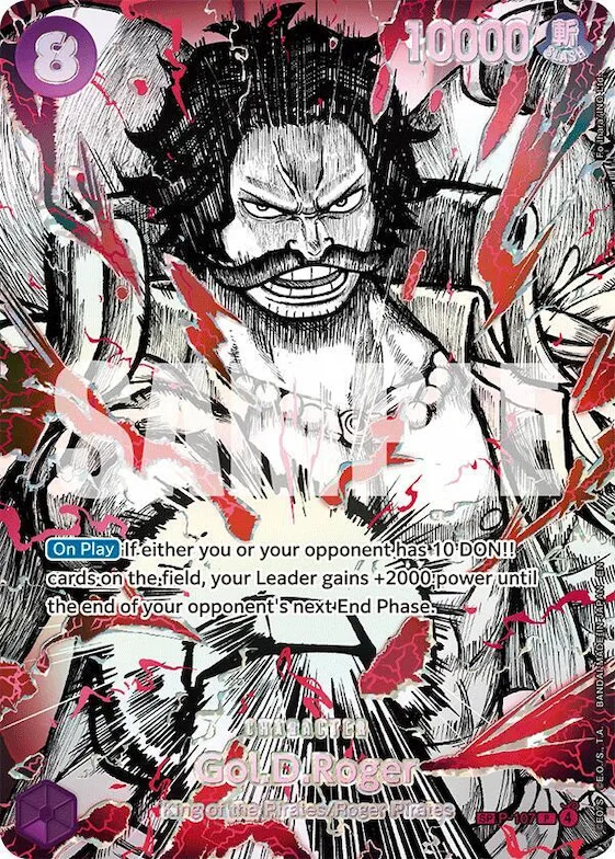 Gol.D.Roger (P-107) (SP) #p-107 – The World's Strongest Warriors