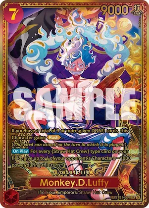 Monkey.D.Luffy (ST31-004) (SP) st31-004 – OP17 – The World's Strongest Warriors