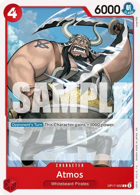 Atmos #op17-002 – The World's Strongest Warriors