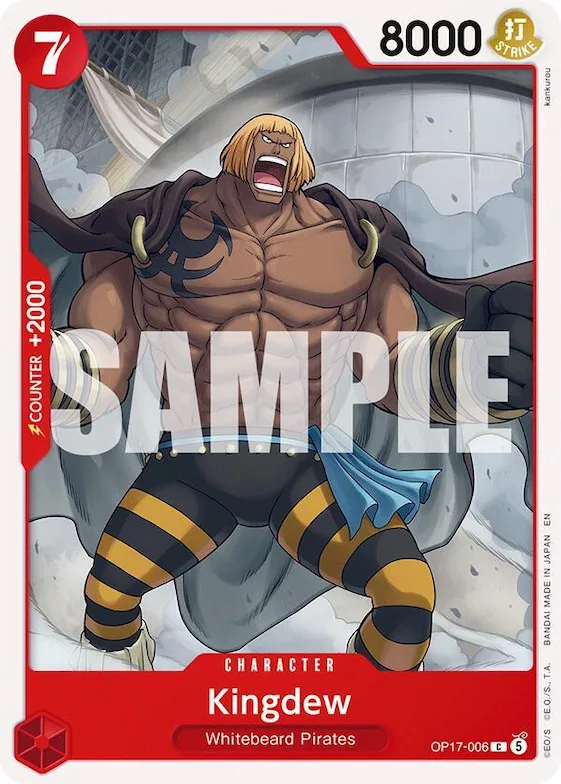 Kingdew #op17-006 – The World's Strongest Warriors