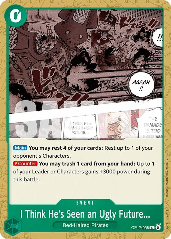 Le futur s'annonce mal, on dirait... op17-038 – OP17 – The World's Strongest Warriors