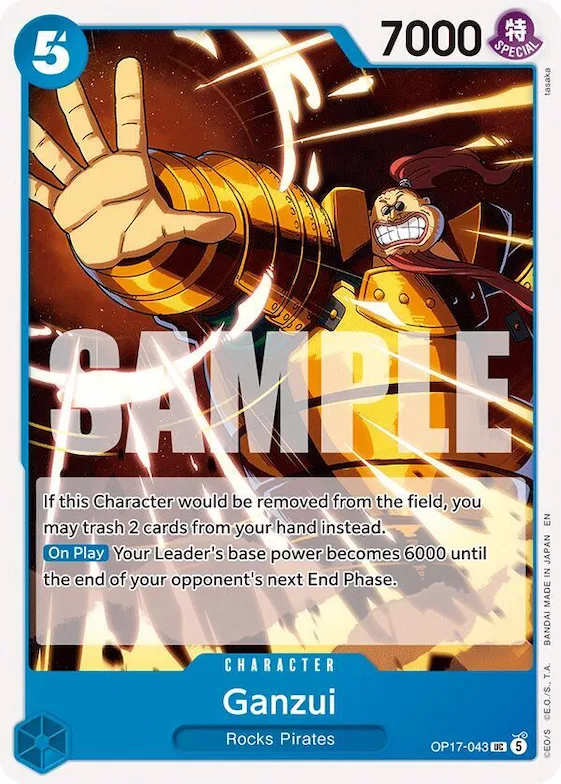 Ganzui op17-043 – OP17 – The World's Strongest Warriors
