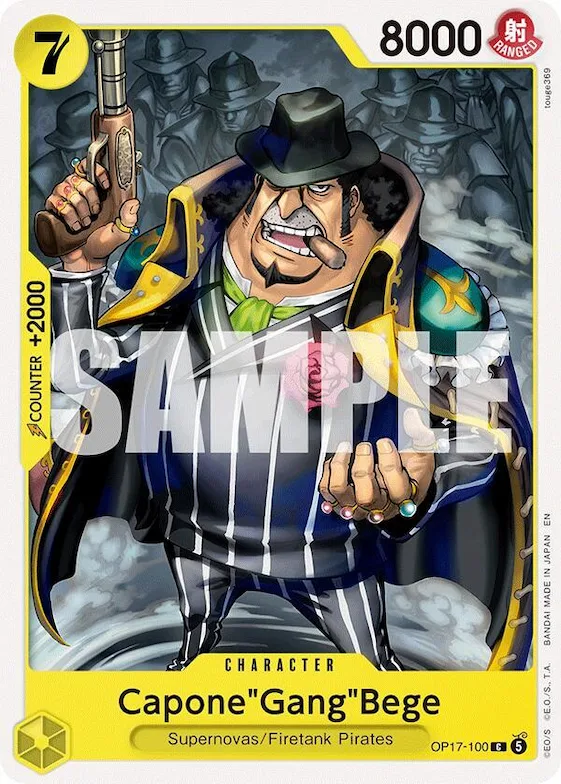Capone "Gang" Bege op17-100 – OP17 – The World's Strongest Warriors