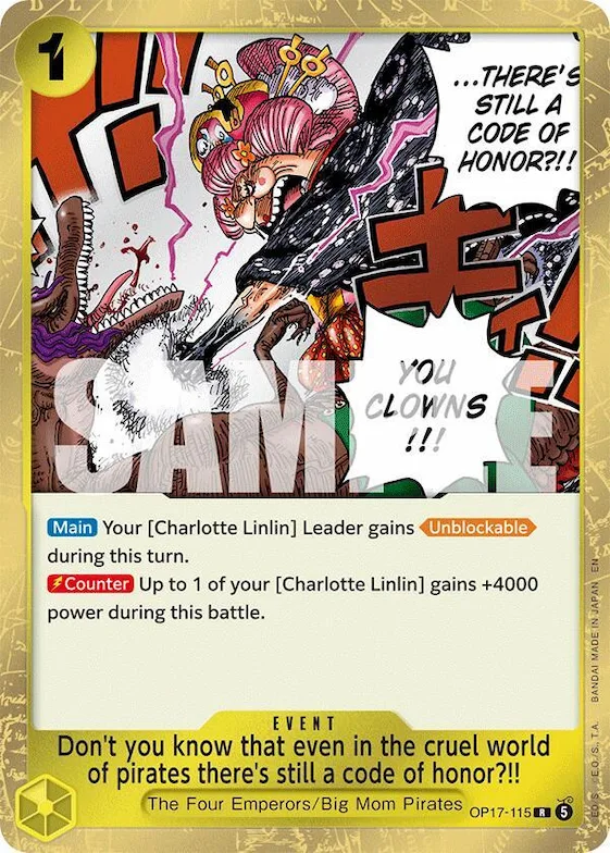 Le monde des pirates a beau être cruel, on y observe tout de même un certain "code d'honneur" ! op17-115 – OP17 – The World's Strongest Warriors