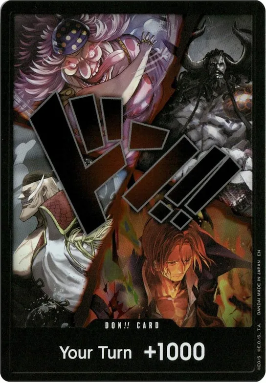 DON!! Card (Alternate Art) (The Four Emperors) #p712750 – The World's Strongest Warriors