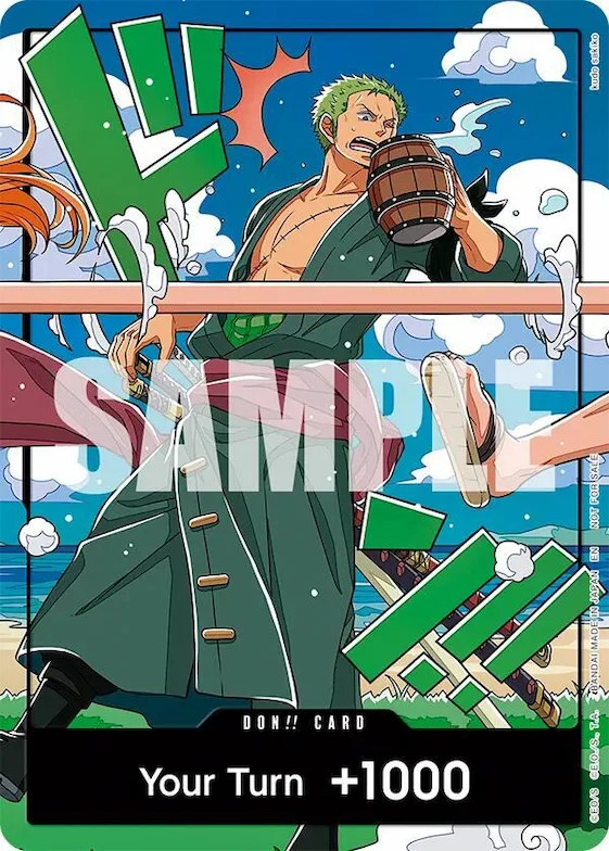 DON!! Card (World United) (Zoro) #p712744 – One Piece Promotion Cards