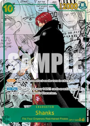 Shanks (022) (Manga) #op17-022 – The World's Strongest Warriors