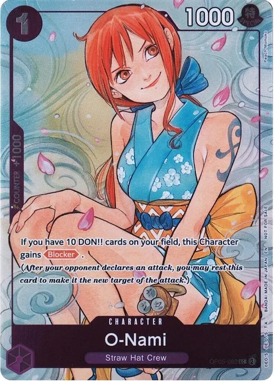 O-Nami (Dash Pack 2025) #op5-062 – One Piece Promotion Cards