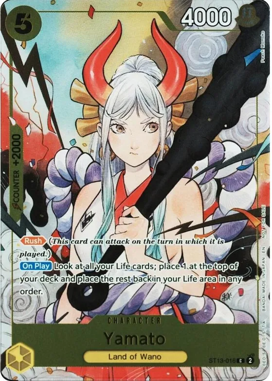 Yamato (Dash Pack 2025) #st13-016 – One Piece Promotion Cards