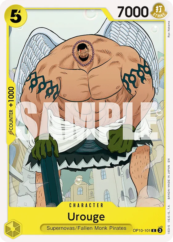 Urouge op10-101 – ST36 – Starter Deck 36: YELLOW Eustass”Captain”Kid