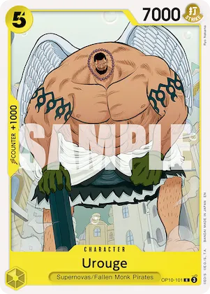 Urouge op10-101 – ST36 – Starter Deck 36: YELLOW Eustass”Captain”Kid