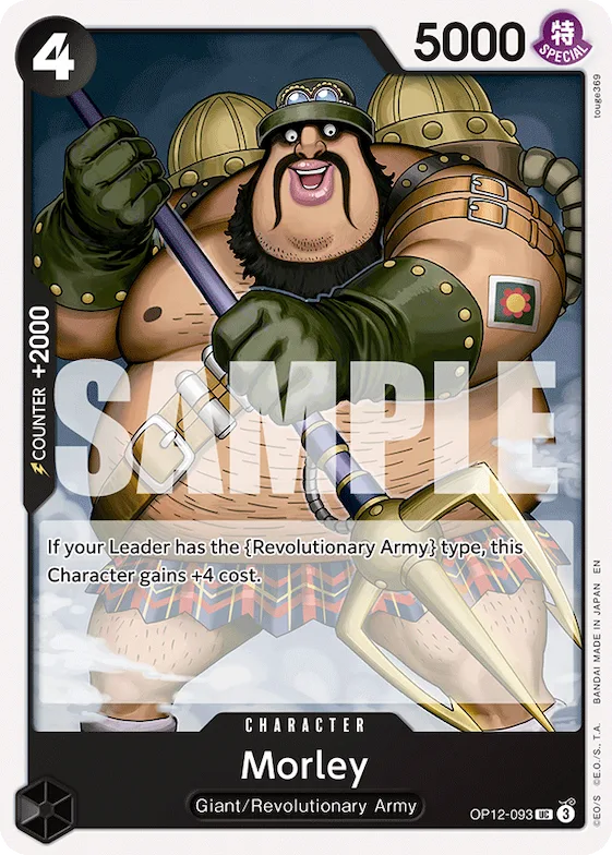 Morley #op12-093 – Starter Deck 35: RED/BLACK Sabo