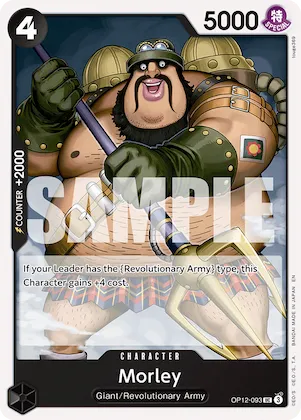 Morley op12-093 – ST35 – Starter Deck 35: RED/BLACK Sabo
