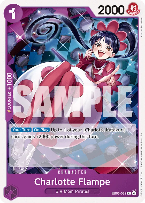 Charlotte Flampée eb3-032 – ST34 – Starter Deck 34: PURPLE Charlotte Katakuri
