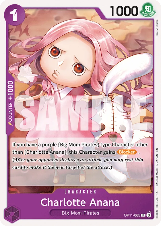 Charlotte Anana #op11-065 – Starter Deck 34: PURPLE Charlotte Katakuri