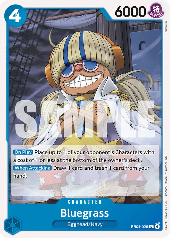 Bluegrass #eb4-026 – Starter Deck 33: BLUE Kuzan