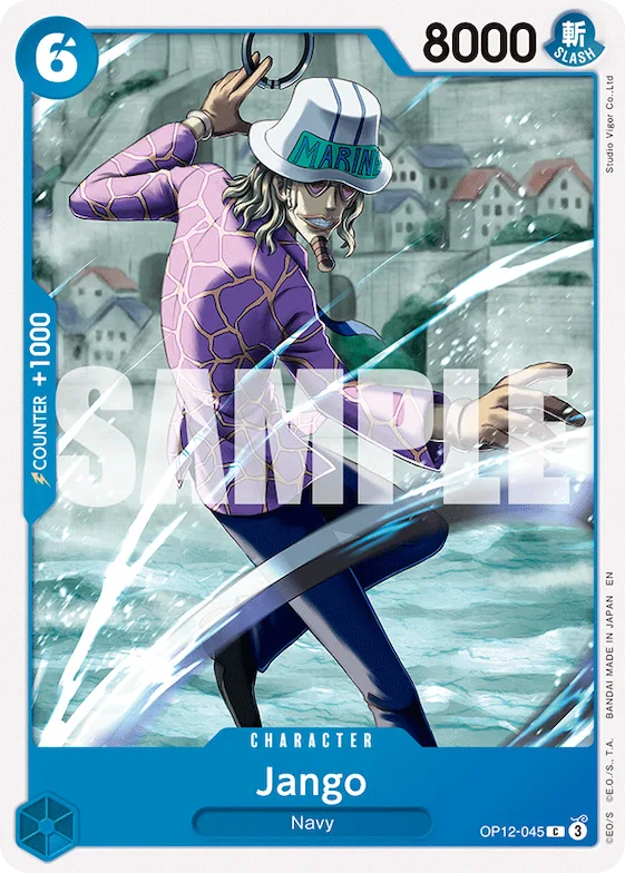 Jango #op12-045 – Starter Deck 33: BLUE Kuzan