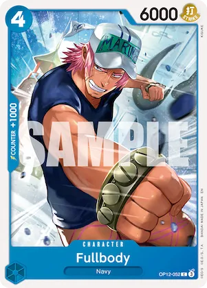 Fullbody #op12-052 – Starter Deck 33: BLUE Kuzan