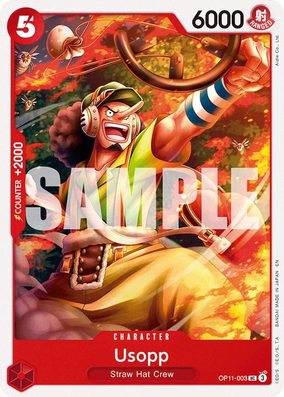 Usopp op11-003 – ST31 – Starter Deck 31: RED Monkey.D.Luffy