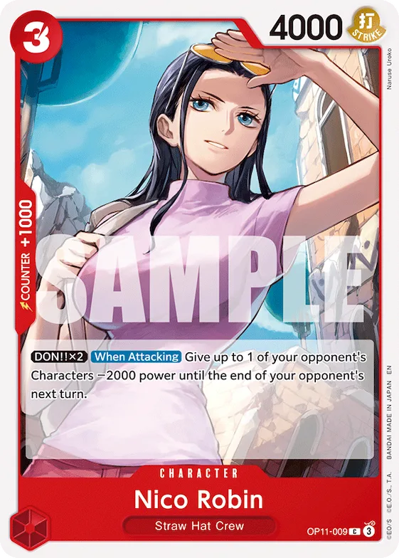 Nico Robin #op11-009 – Starter Deck 31: RED Monkey.D.Luffy