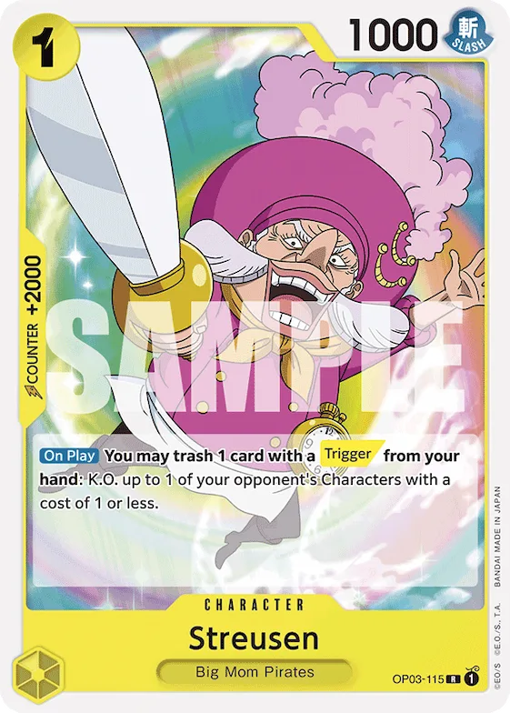 Streusen #op3-115 – Starter Deck 20: YELLOW Charlotte Katakuri