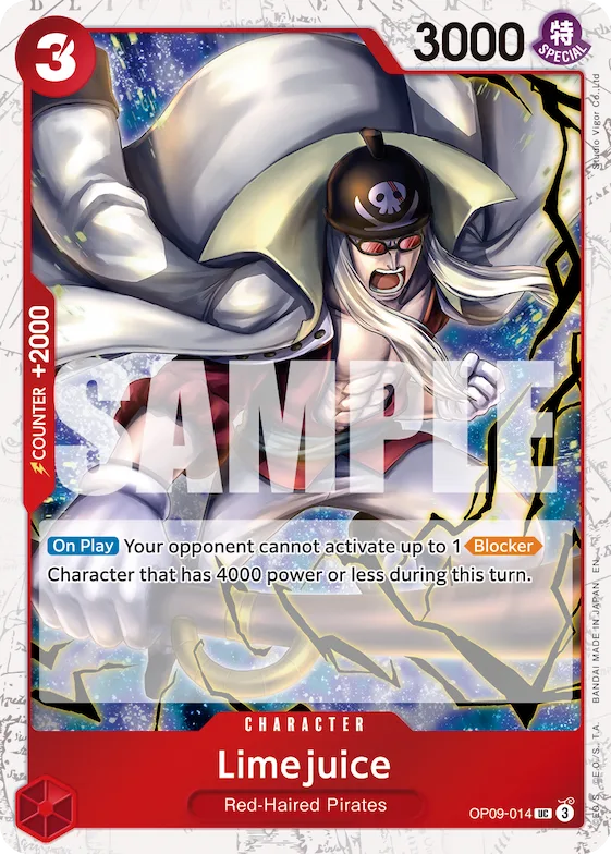 Limejuice (Alternate Art) #op9-014 – Premium Booster -The Best- Vol. 2