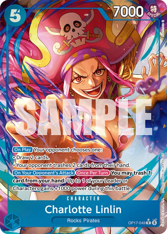Charlotte Linlin (Alternate Art) #op17-049 – The World's Strongest Warriors