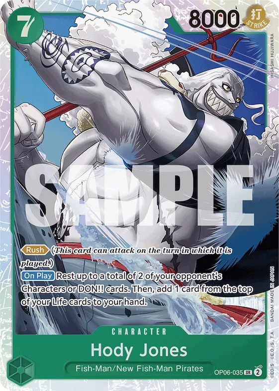 Hody Jones #op6-035 – Premium Booster -The Best-