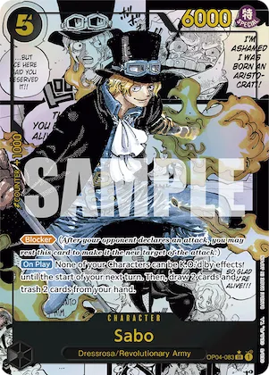 Sabo #op4-083 – Premium Booster -The Best-
