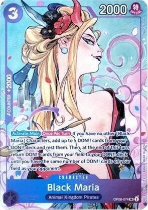 Black Maria (Dash Pack 2025) #op8-074 – One Piece Promotion Cards