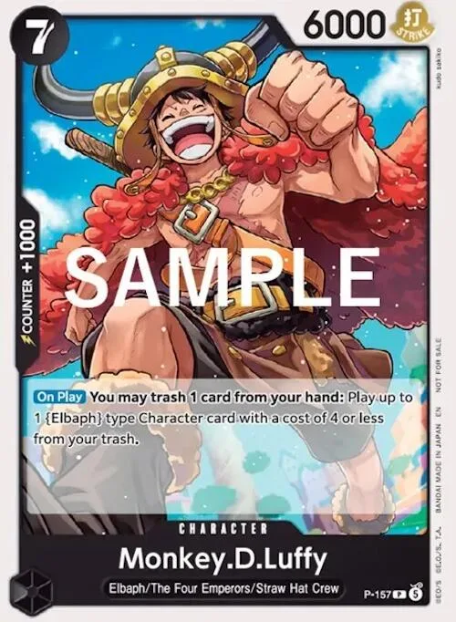 Monkey.D.Luffy (Pirates Party 2026 Vol. 3) #p-157 – One Piece Promotion Cards